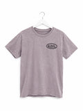 Von Dutch Eagle Rose Tattoo Graphic Tee Purple Acid Wash Y2K T-Shirt