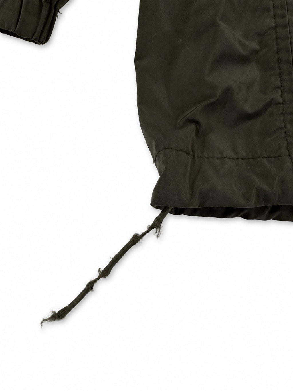 Burberry London Womens Hooded Parka Lightweight Rain Jacket Olive Nova Check