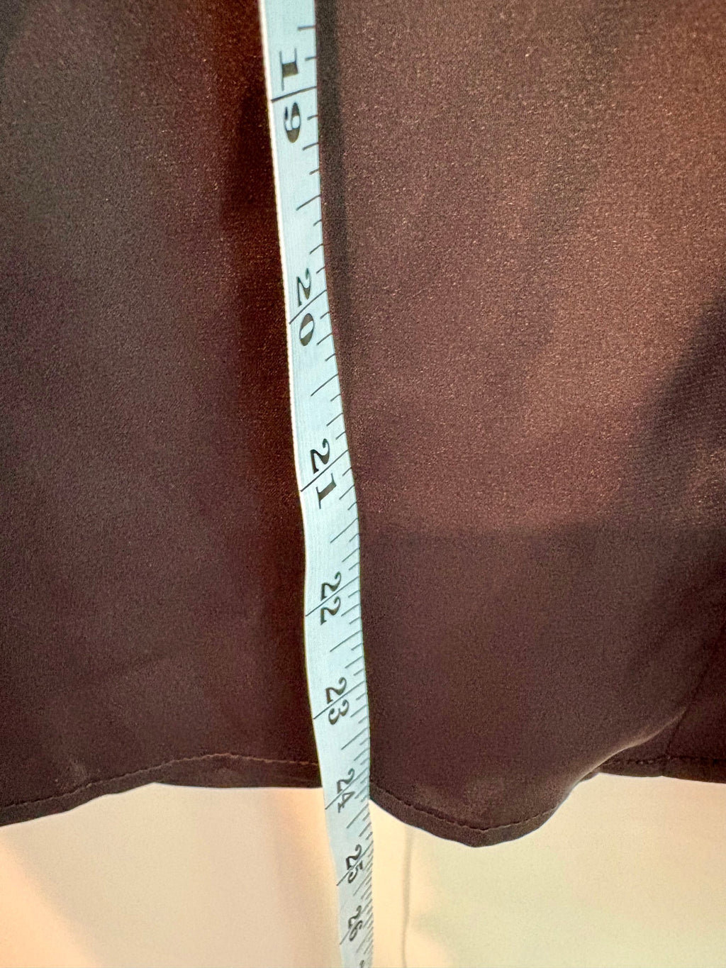 Banana Republic Black Satin Button-Front Blouse Collared Long Sleeve Women's S